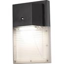 AFX Black 8 x 5-3/8 in. 20W 5000 Kelvin 1-Light LED Security Light 