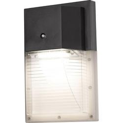 8 x 5-3/8 in. 20W 5000 Kelvin 1-Light LED Security Light in Black