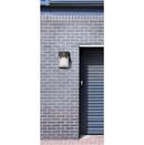 AFX Black 8 x 5-3/8 in. 20W 5000 Kelvin 1-Light LED Security Light 