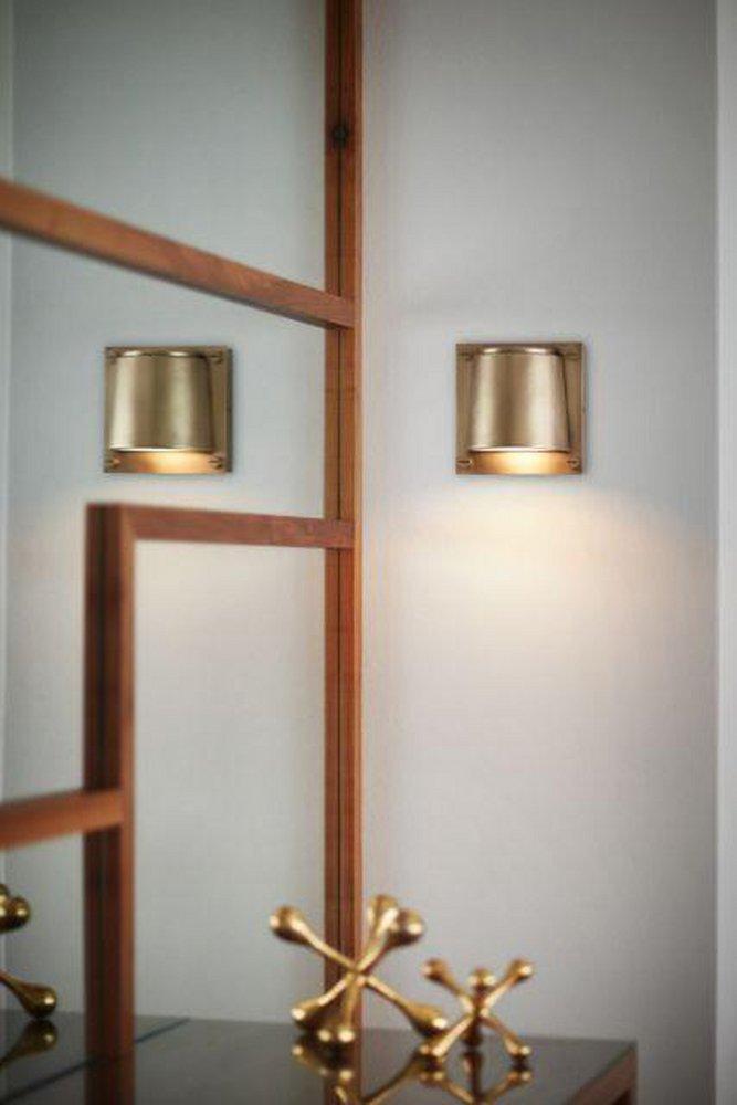 Hinkley Heritage Brass 6.50W 1-Light 6-4/5 in. Wall Sconce 