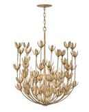 Hinkley Burnished Gold 34-3/10 x 26-3/10 in. 60W 1-Tier 6-Light LED Chandelier 
