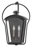Hinkley Black 60W 2-Light 22 in. Outdoor Wall Sconce 