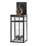 Hinkley Black 5W 4-Light 35-3/10 in. Outdoor Wall Sconce 