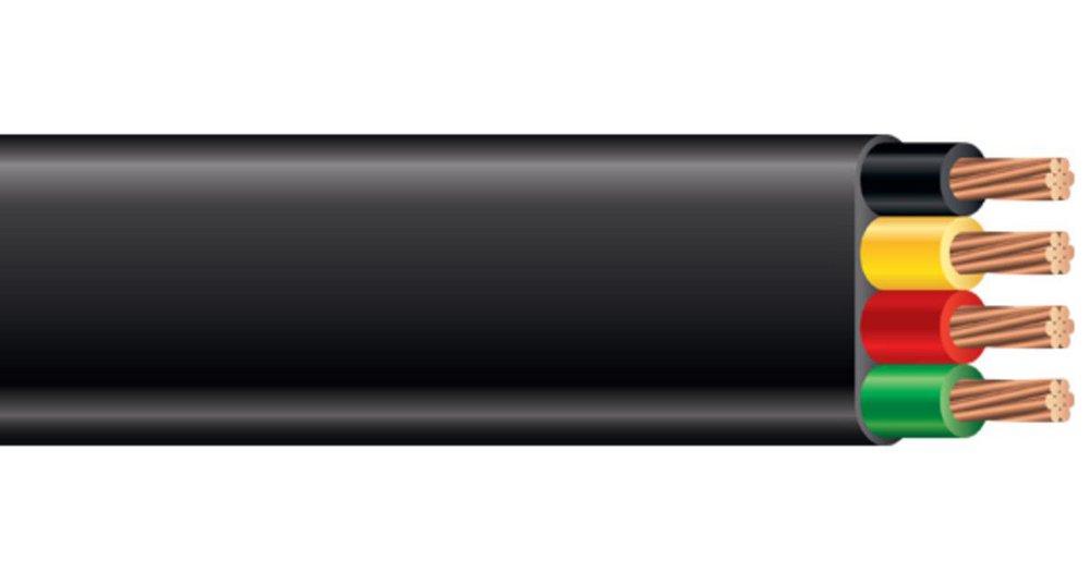 Southwire&reg; Black 2500 ft. Black THW Cable 