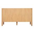 60 MINDI DBL VANITY WITH RECT UNDERMOUNT SINKS NATURAL MINDI FEATHERED WHITE WIDESPREAD 