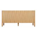 72 MINDI DBL VANITY WITH RECT UNDERMOUNT SINKS NATURAL MINDIARCTIC WHITE QUARTZ WIDESPREAD 