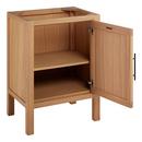 24 MINDI VANITY WITH UNDERMOUNT SINK NATURAL MINDI ARCTIC WHITE QUARTZ WIDESPREAD 