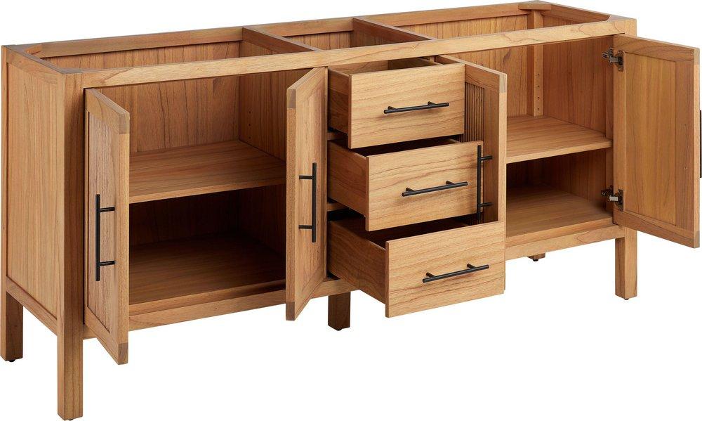 72 MINDI DOUBLE VANITY WITH UNDERMOUNT SINKS NATURAL MINDI ARCTIC WHITE QUARTZ WIDESPREAD 