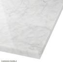 24 MINDI VANITY WITH RECT UNDERMOUNT SINK NATURAL MINDI ARCTIC WHITE QUARTZ WIDESPREAD 