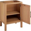 24 MINDI VANITY WITH RECT UNDERMOUNT SINK NATURAL MINDI ARCTIC WHITE QUARTZ WIDESPREAD 