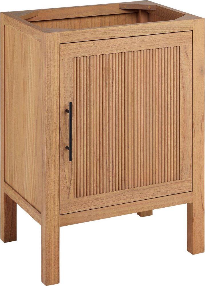 24 MINDI VANITY WITH RECT UNDERMOUNT SINK NATURAL MINDI ARCTIC WHITE QUARTZ WIDESPREAD 