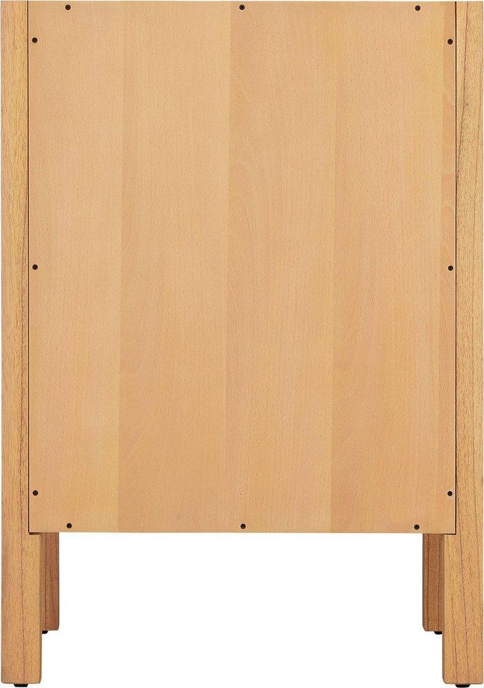 24 MINDI VANITY WITH RECT UNDERMOUNT SINK NATURAL MINDI ARCTIC WHITE QUARTZ WIDESPREAD 