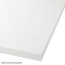 24 MINDI VANITY WITH RECT UNDERMOUNT SINK NATURAL MINDI ARCTIC WHITE QUARTZ WIDESPREAD 