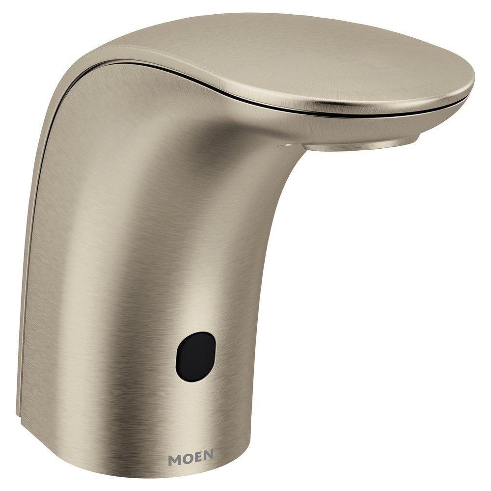 M-POWER COMMERCIAL SINGLEMOUNT HANDS FREE SENSOR-OPERATED BATHROOM FAUCET IN BRUSHED NICKEL 