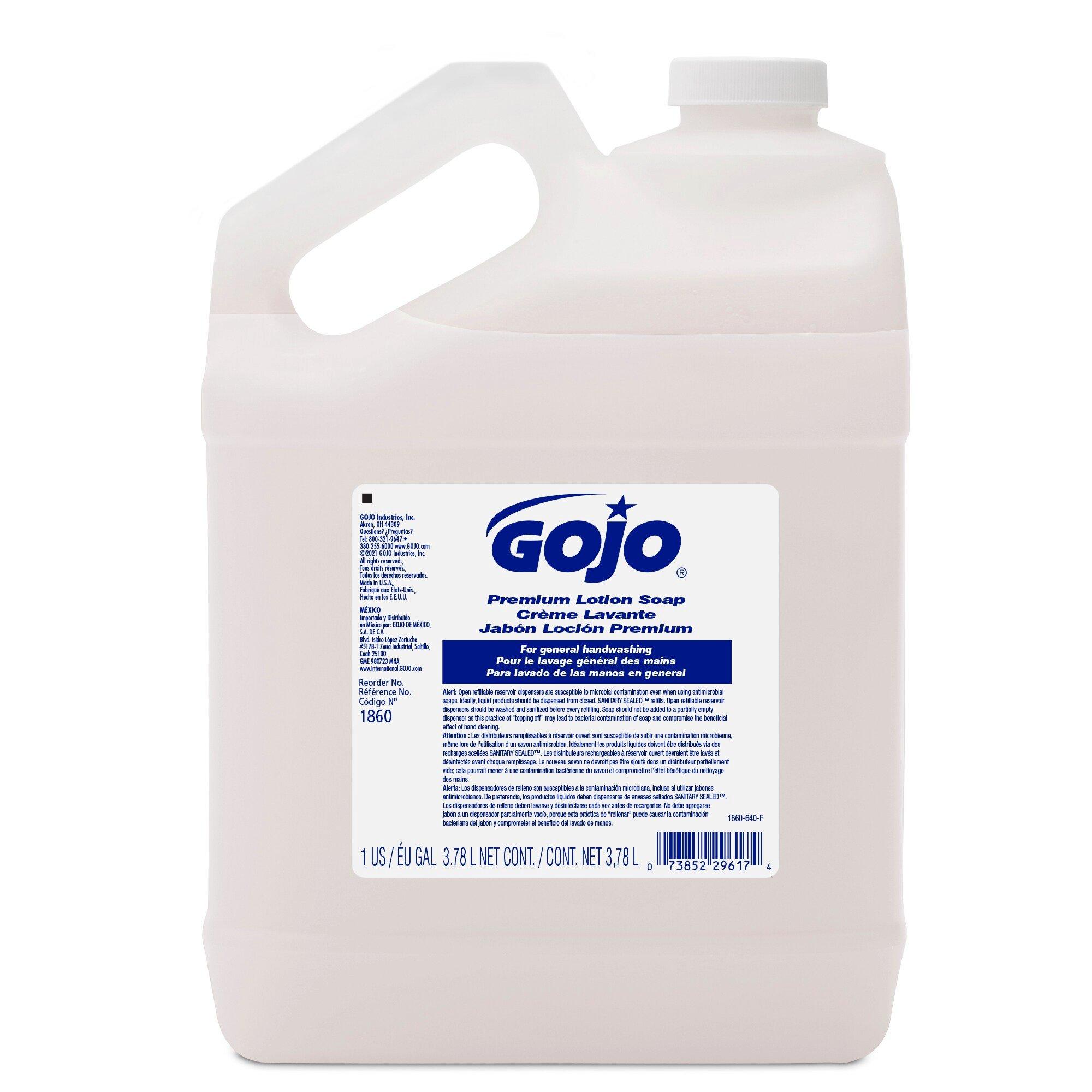 GOJO White Freestanding Lotion Soap in White 
