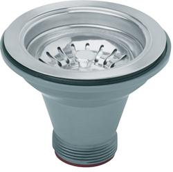 3-1/2 in. Basket Strainer in Chrome