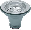 3-1/2 in. Basket Strainer in Satin Nickel