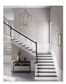 PARKHURST COLLECTION EIGHT-LIGHT NEW TRADITIONAL BRUSHED NICKEL CHANDELIER FOYER LIGHT 