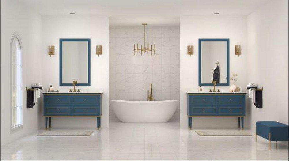 Progress Lighting Vintage Brass 10-37/100 x 30 in. 360W 6-Light Incandescent Chandelier 