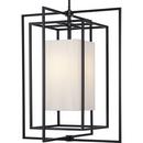 100W 1-Light Medium E-26 Outdoor Pendant in White