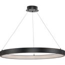 Progress Lighting Matte Black 35W 1-Light Integrated LED Pendant Light 