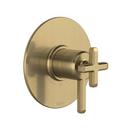 Single Handle Pressure Balancing and Thermostatic Valve Trim in Antique Gold