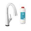 Single Handle Lever Water Filter Faucet in Chrome