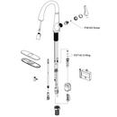 SINGLE LEVER 2IN1 KITCHEN FILTRATION FAUCET LUSTROUS STEEL 