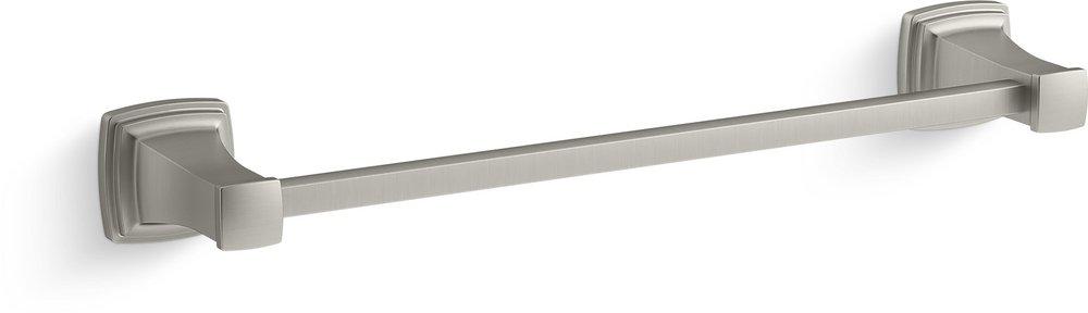KOHLER Vibrant Brushed Nickel 18 in. Towel Bar 
