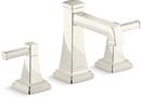 KOHLER Vibrant&reg; Polished Nickel Two Handle Widespread Bathroom Sink Faucet 