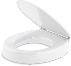 Round Front Toilet Seat in White