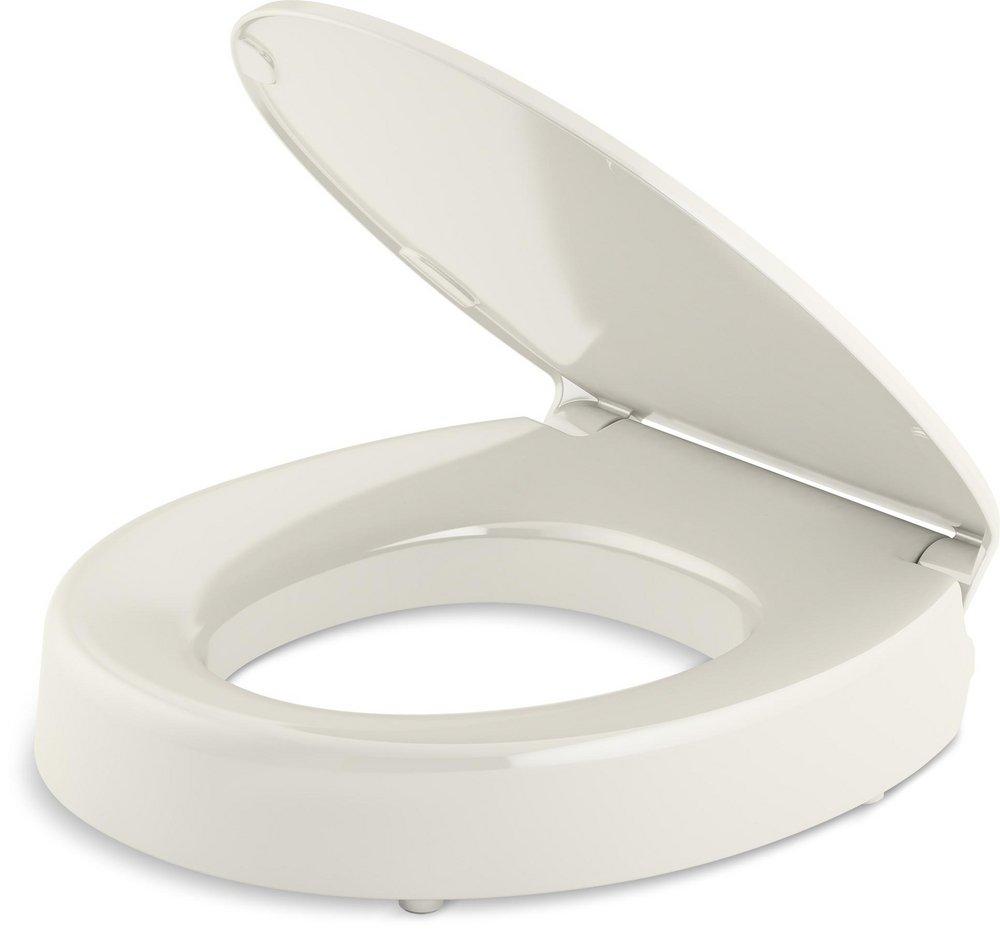 Round Front Toilet Seat in Biscuit image number 0