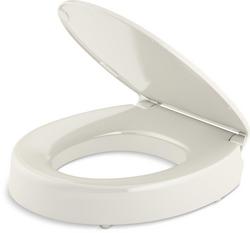 Round Front Toilet Seat in Biscuit