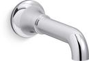KOHLER Polished Chrome Slip Metal Tub Spout 
