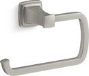 KOHLER Vibrant® Brushed Nickel Rectangular Open Towel Ring 