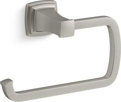 Rectangular Open Towel Ring in Vibrant® Brushed Nickel