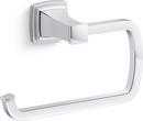 KOHLER Polished Chrome Rectangular Open Towel Ring 