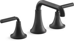 Two Handle Widespread Bathroom Sink Faucet in Matte Black