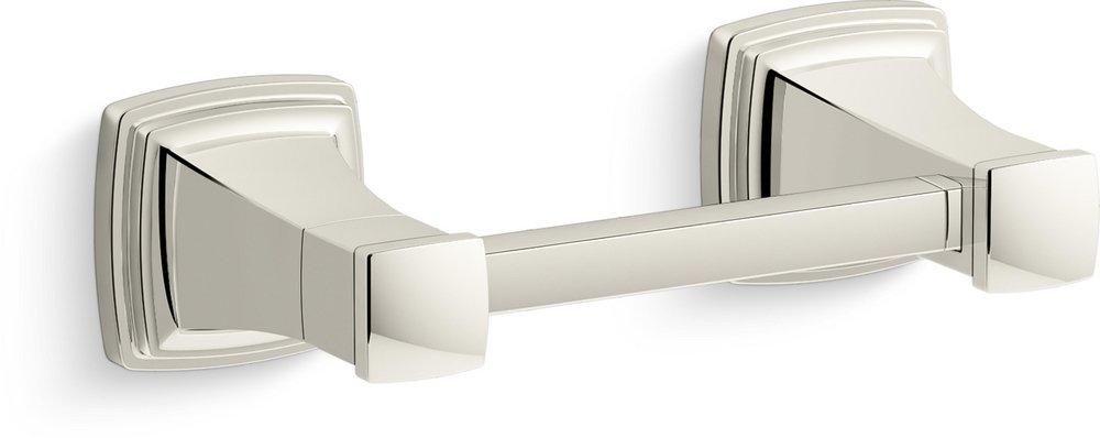 KOHLER Vibrant Polished Nickel Wall Toilet Tissue Holder 