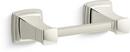 KOHLER Vibrant Polished Nickel Wall Toilet Tissue Holder 