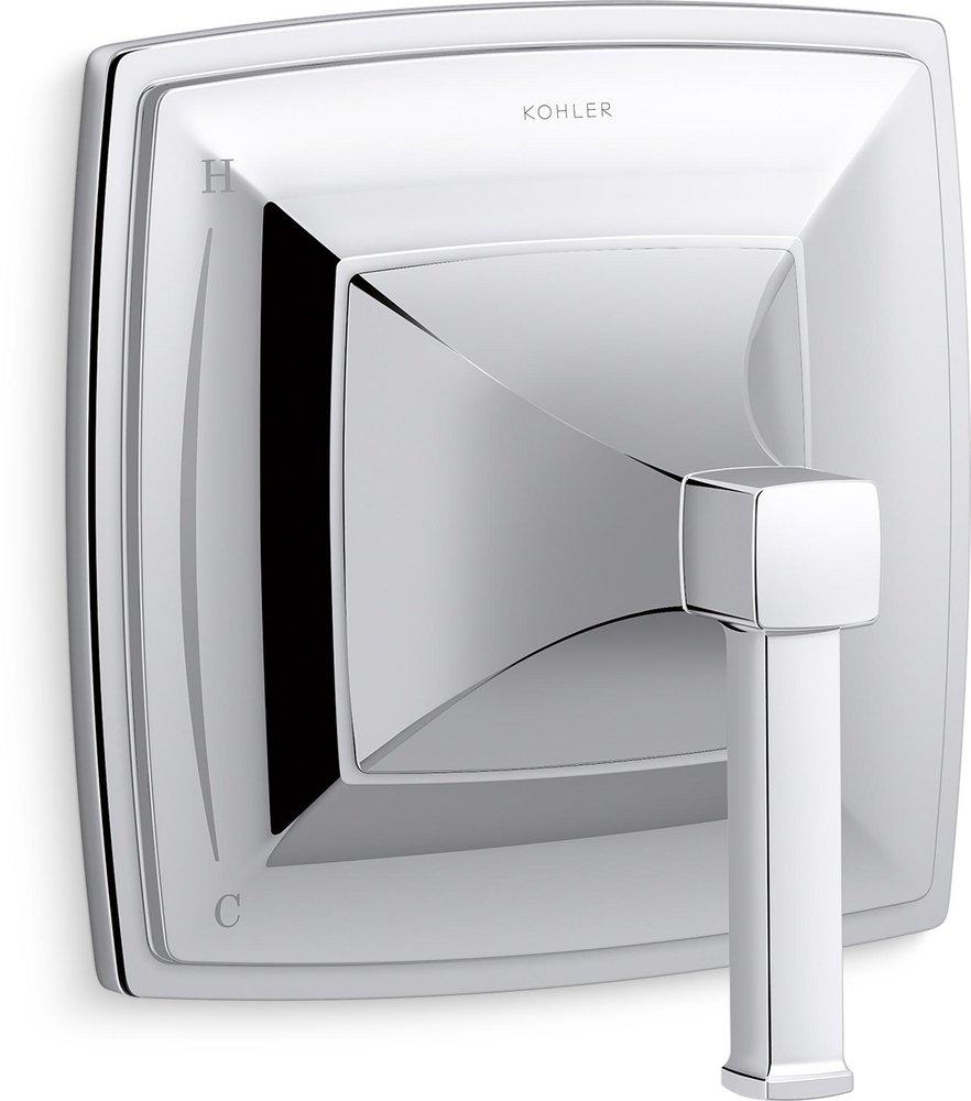 KOHLER Polished Chrome Single Handle Bathtub & Shower Faucet (Trim Only) 
