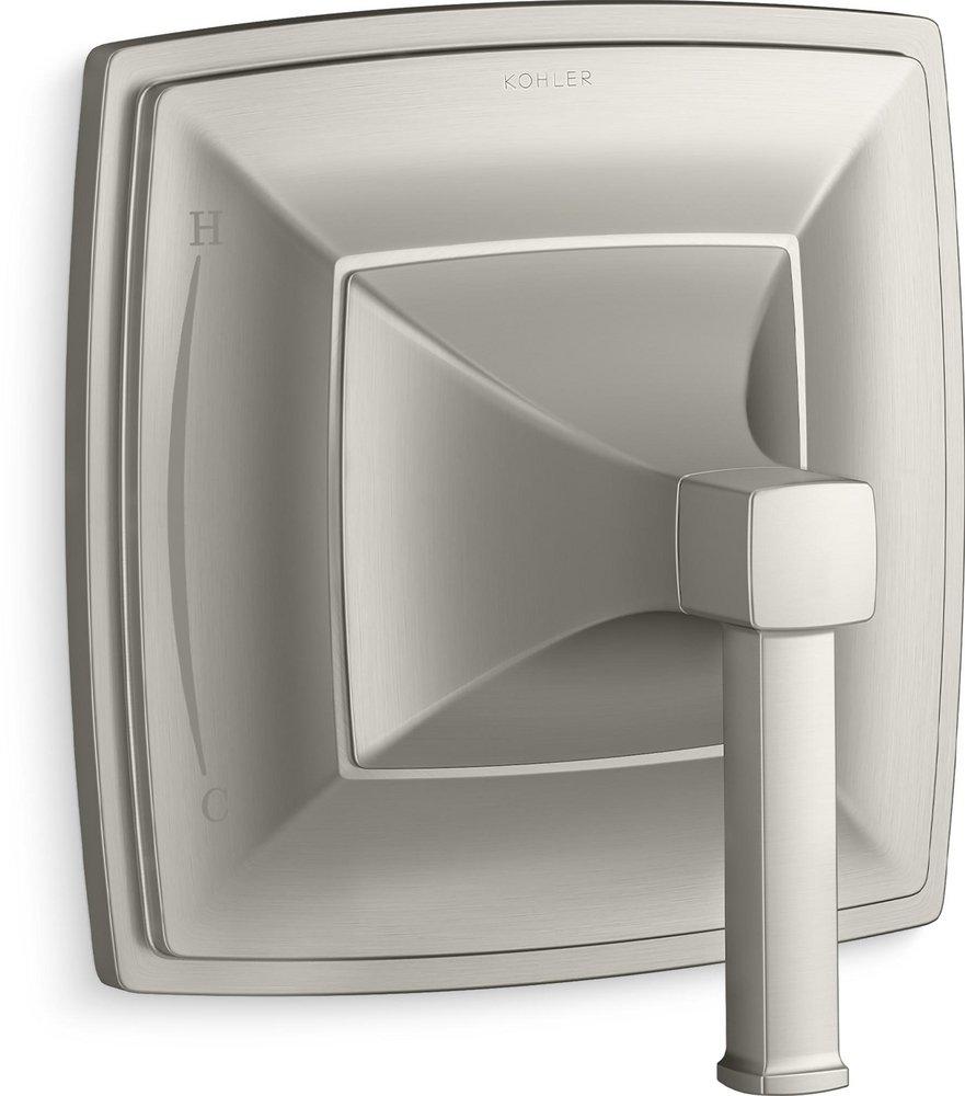 KOHLER Vibrant&reg; Brushed Nickel Single Handle Bathtub & Shower Faucet (Trim Only) 