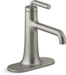 KOHLER Vibrant&reg; Brushed Nickel Single Handle Monoblock Bathroom Sink Faucet 