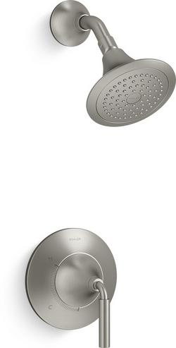 One Handle Single Function Shower Faucet in Vibrant&reg; Brushed Nickel (Trim Only)