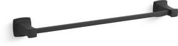 24 in. Towel Bar in Matte Black