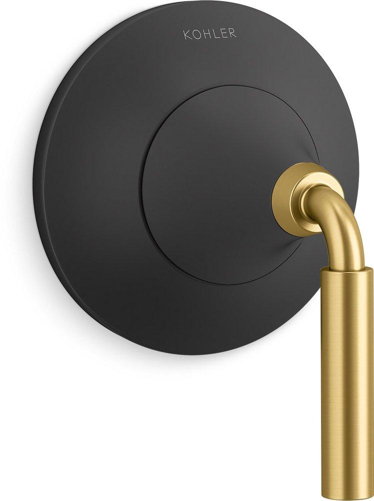 KOHLER Matte Black Single Handle Diverter Valve Trim 