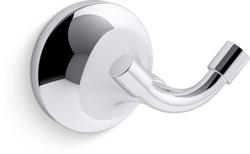 2-Hook Robe Hook in Polished Chrome