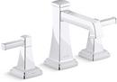 Two Handle Widespread Bathroom Sink Faucet in Polished Chrome