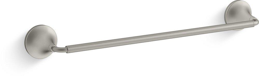 KOHLER Vibrant&reg; Brushed Nickel 18 in. Towel Bar 
