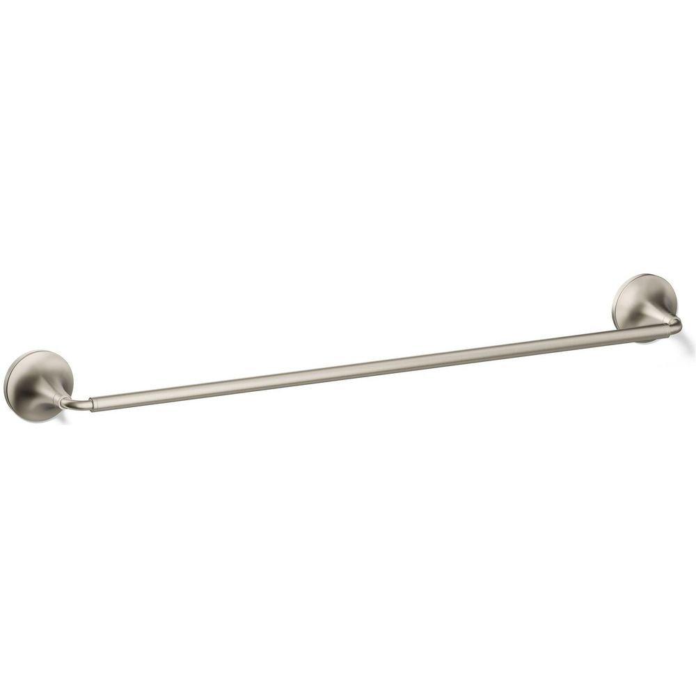 KOHLER Vibrant Brushed Nickel 24 in. Towel Bar 